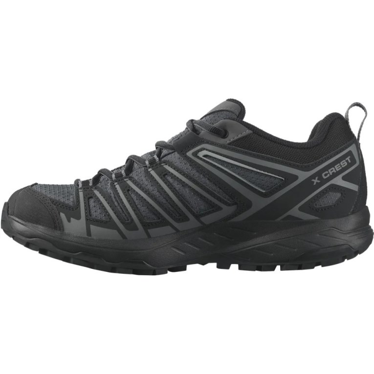 Tenis Senderismo Salomon X Crest GTX Hombre Negros | MX ECFO197